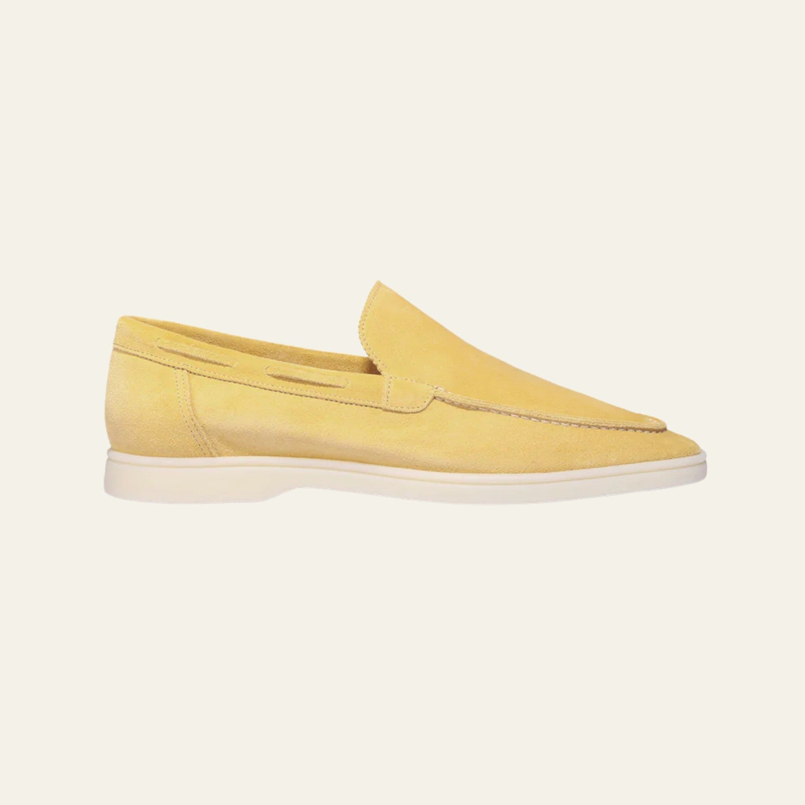 The Monaco Yacht Loafers Light Yellow