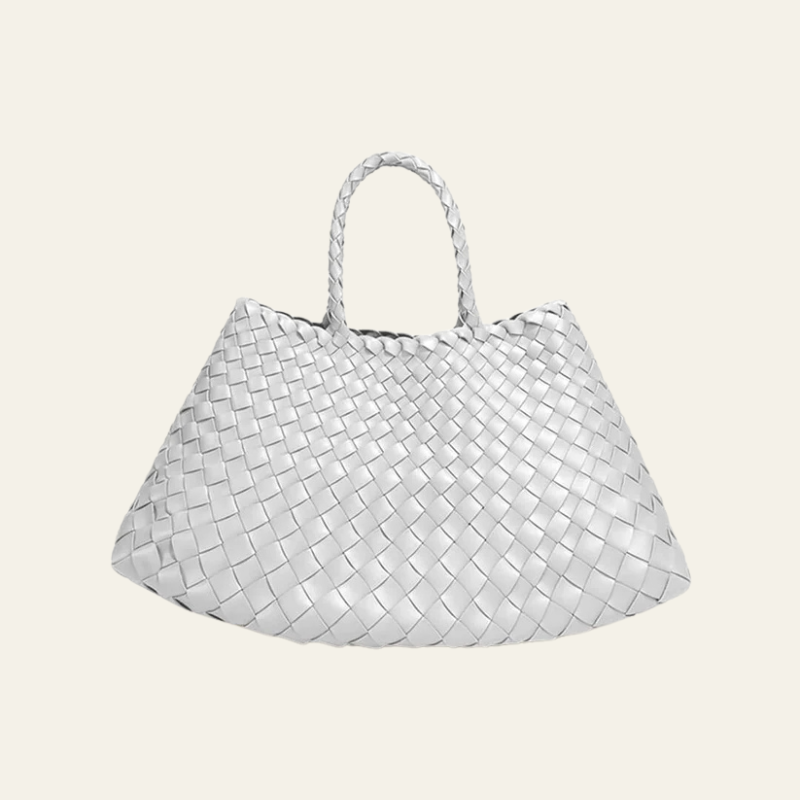 The Madeleine Woven Medium Tote