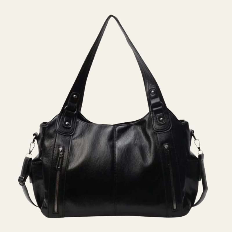 The Turin Leather Crossbody Tote Bag