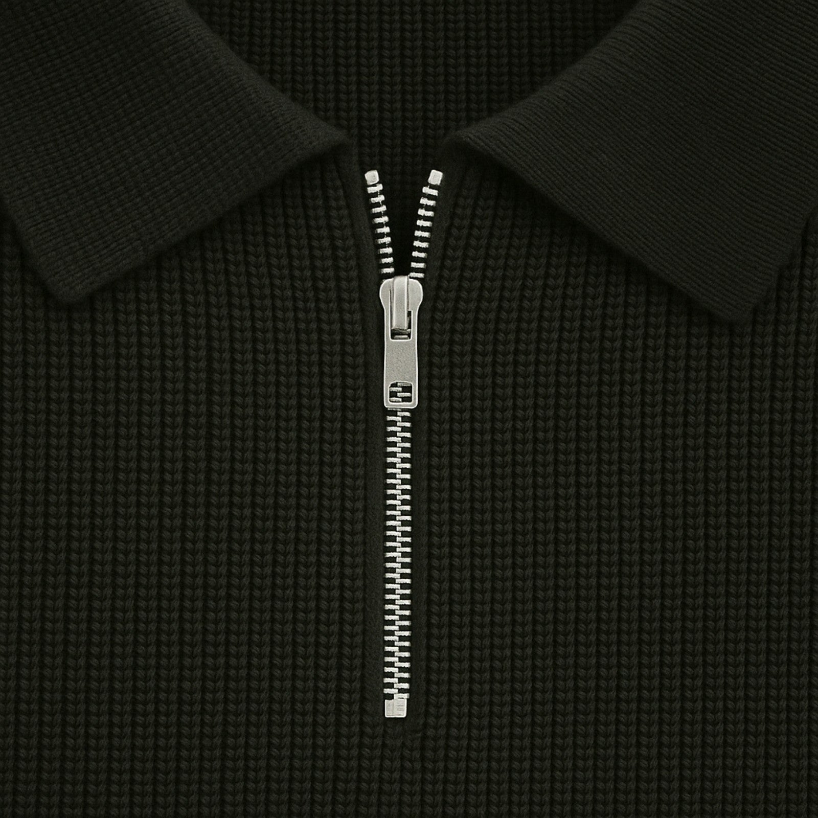 The Zurich Cable Quarter Zip Sweater