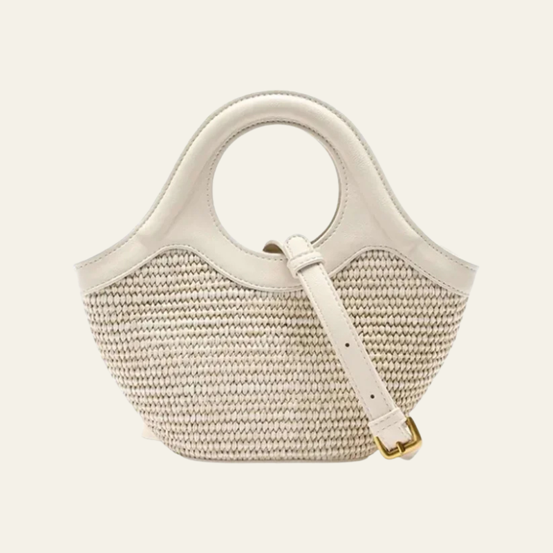 The Astrid Woven Mini Tote Bag