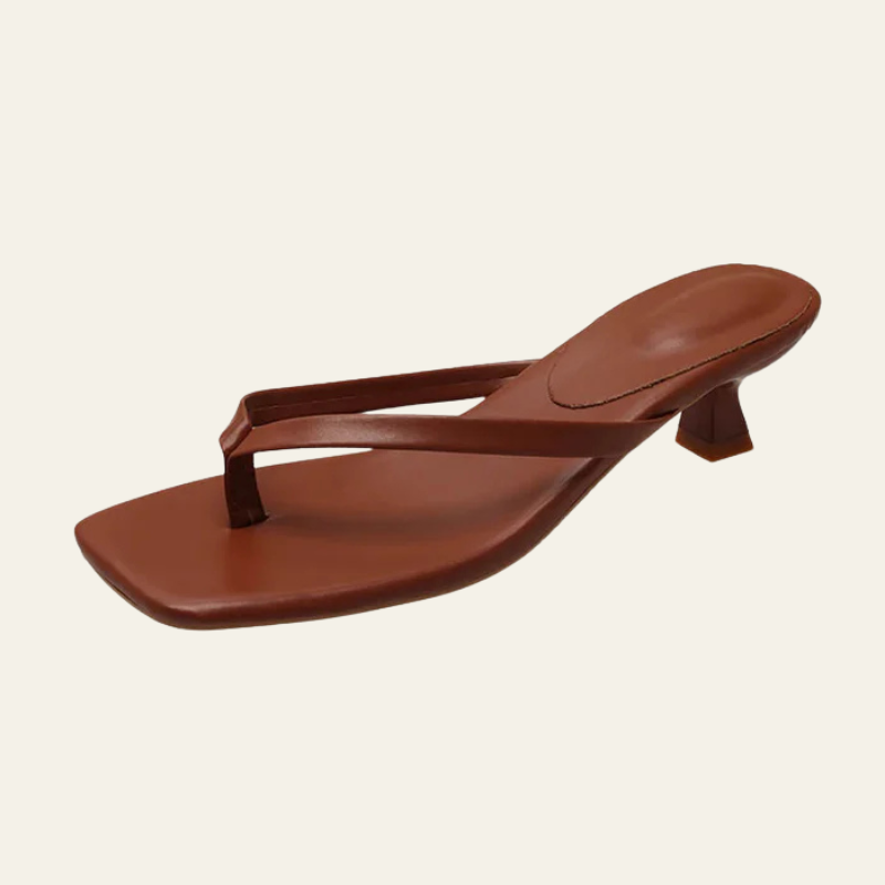 The Mykonos Low-Heel Sandal