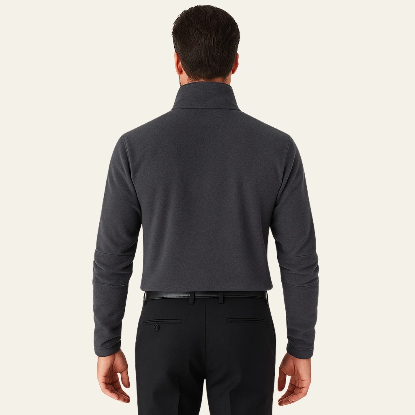 The Cannes Windbreaker Quarter Zip Sweater