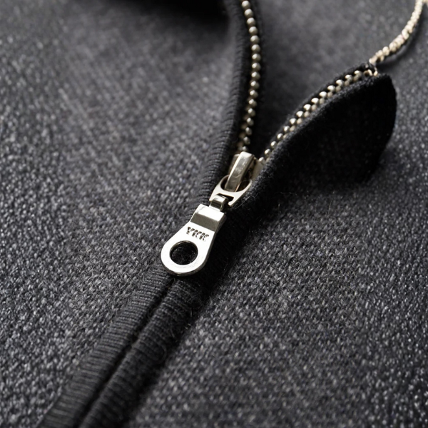 The Oslo Cashmere Zip Knit