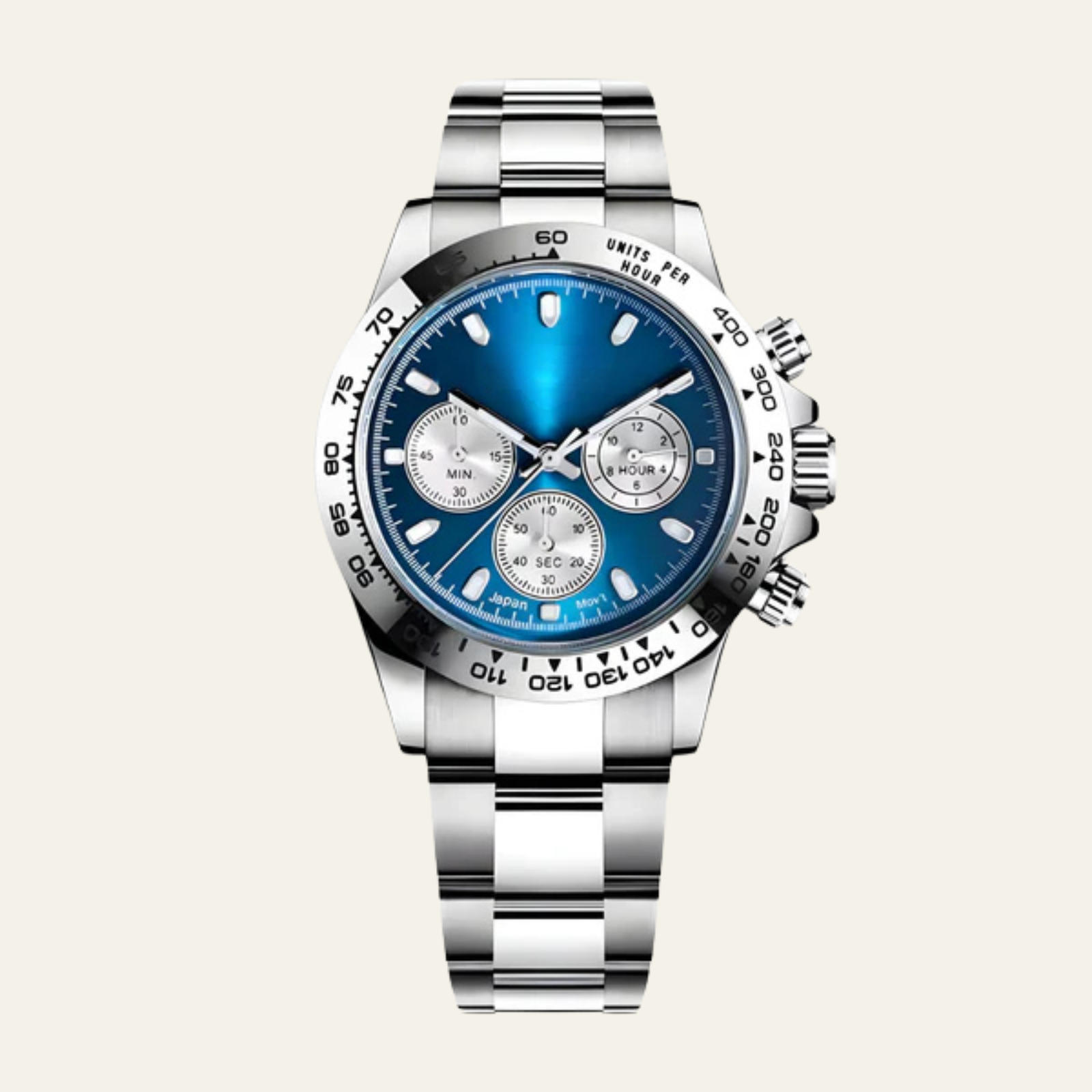 The Lucerne Stainless Steel Chronograph Watch