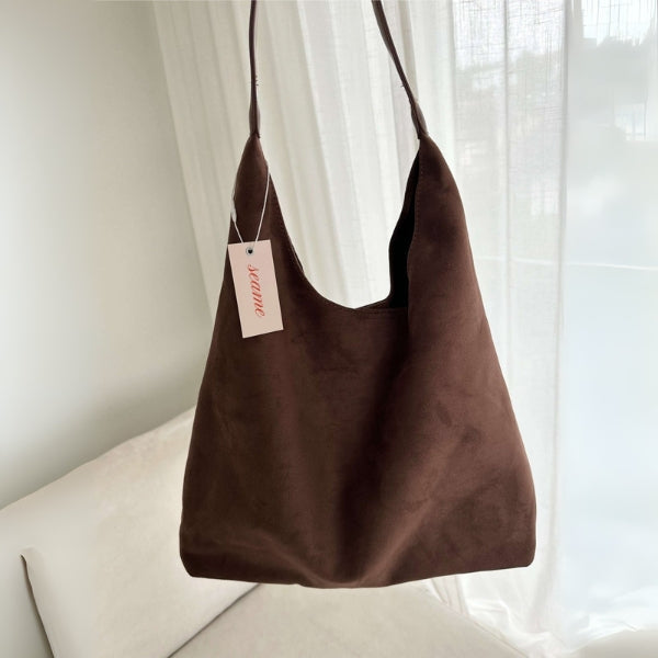 The Valencia Suede Hobo Bag