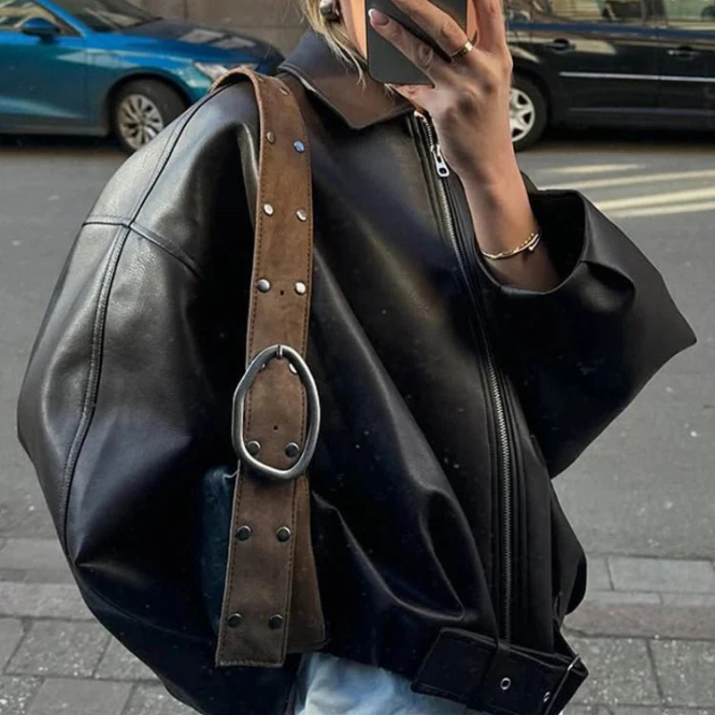 The Siena Vegan Leather Jacket