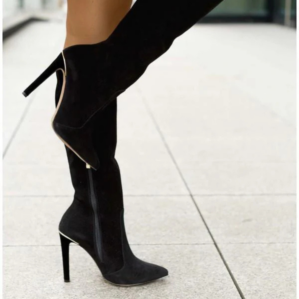 The Siena Suede Knee-High Boots