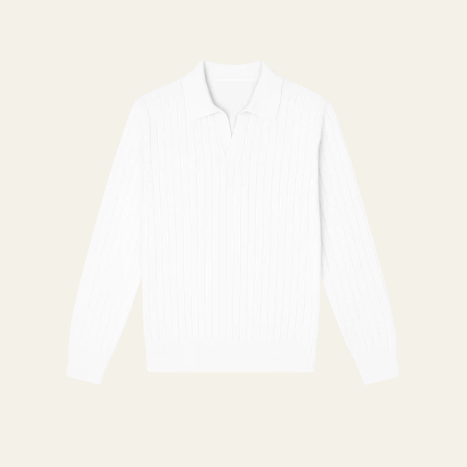The Lucerne Ribbed Knit Polo