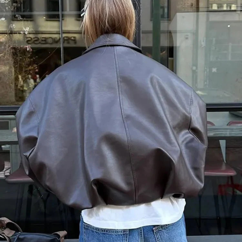 The Siena Vegan Leather Jacket