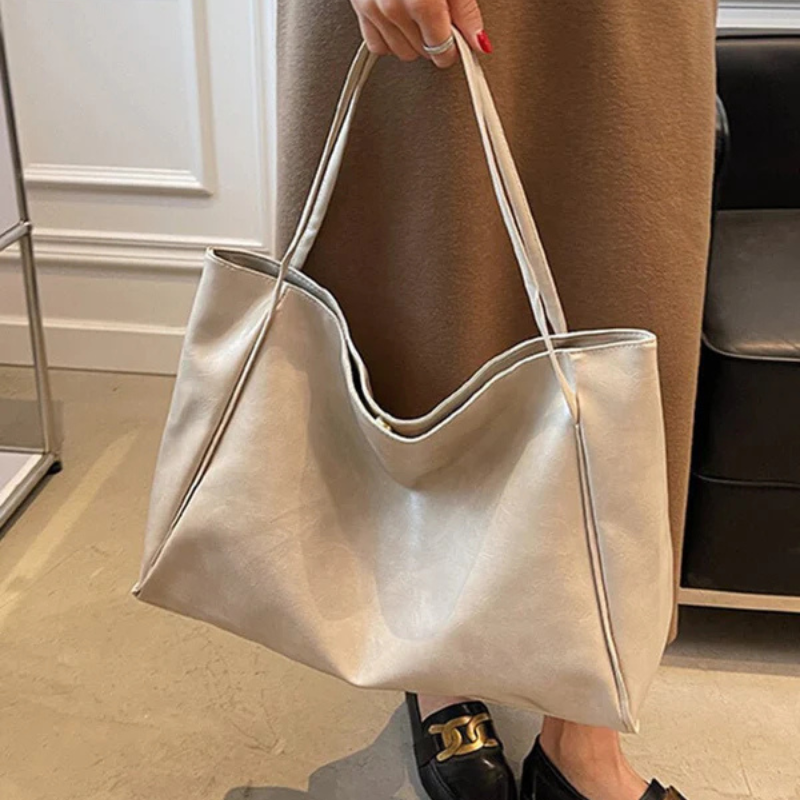 The Verona Vegan Leather Shopper Bag