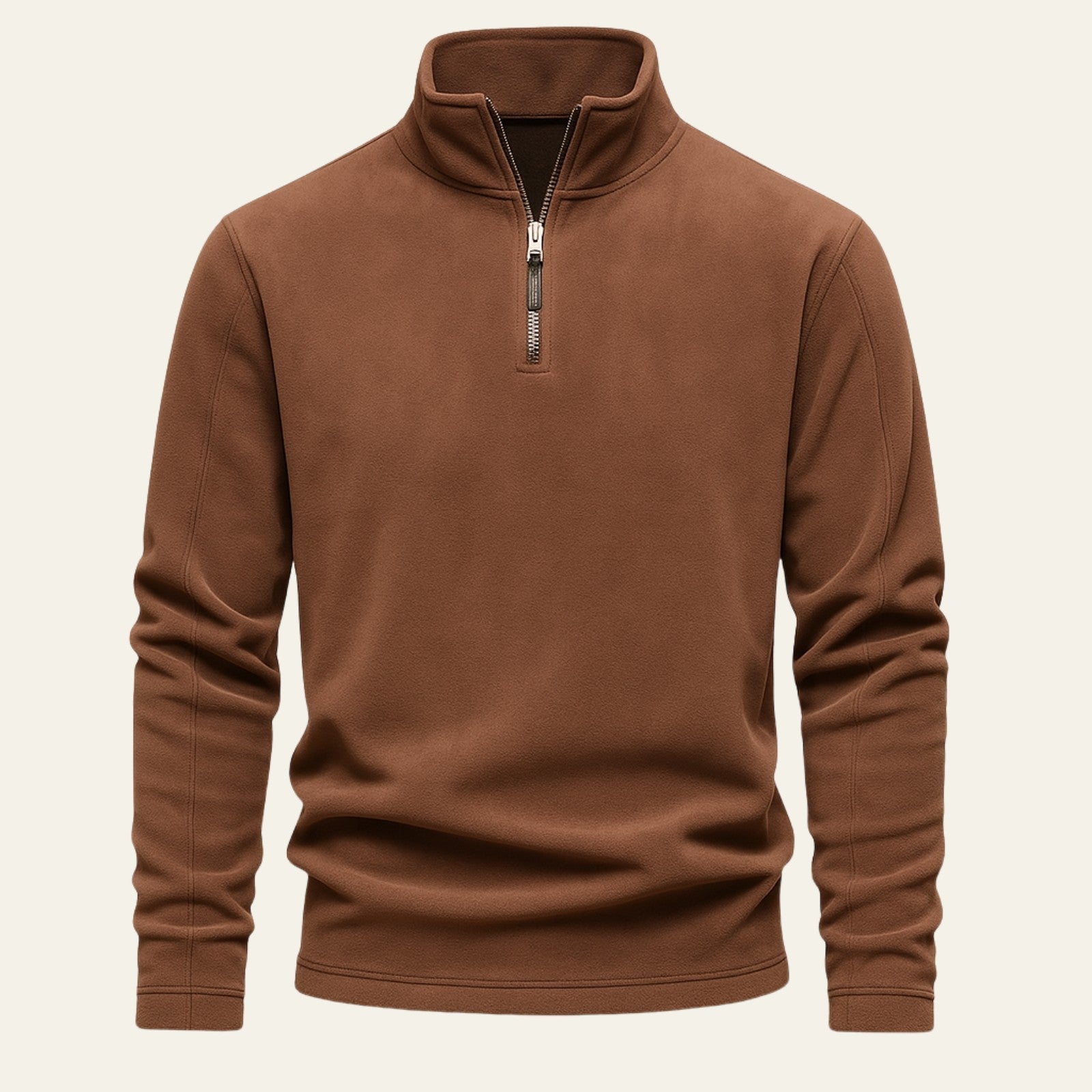 The Cannes Windbreaker Quarter Zip Sweater