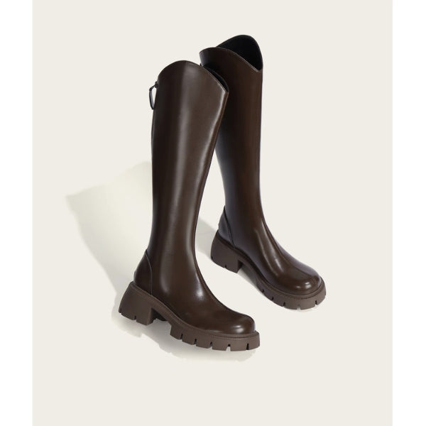 The Verona Leather Knee Boot