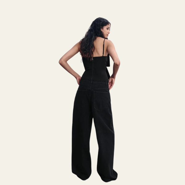 The Portofino Crop Bow Top