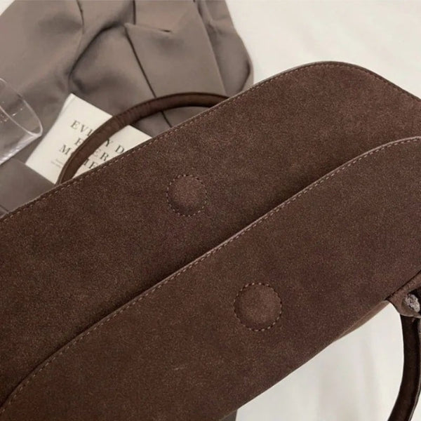 The Siena Suede Shoulder Bag