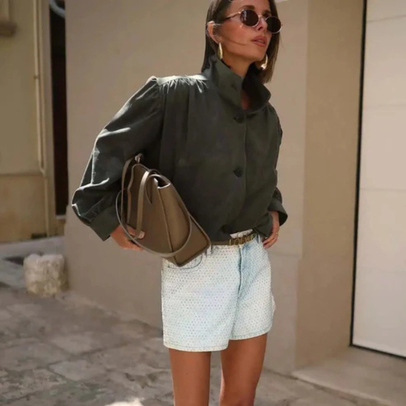 The Florence Suede Statement Jacket