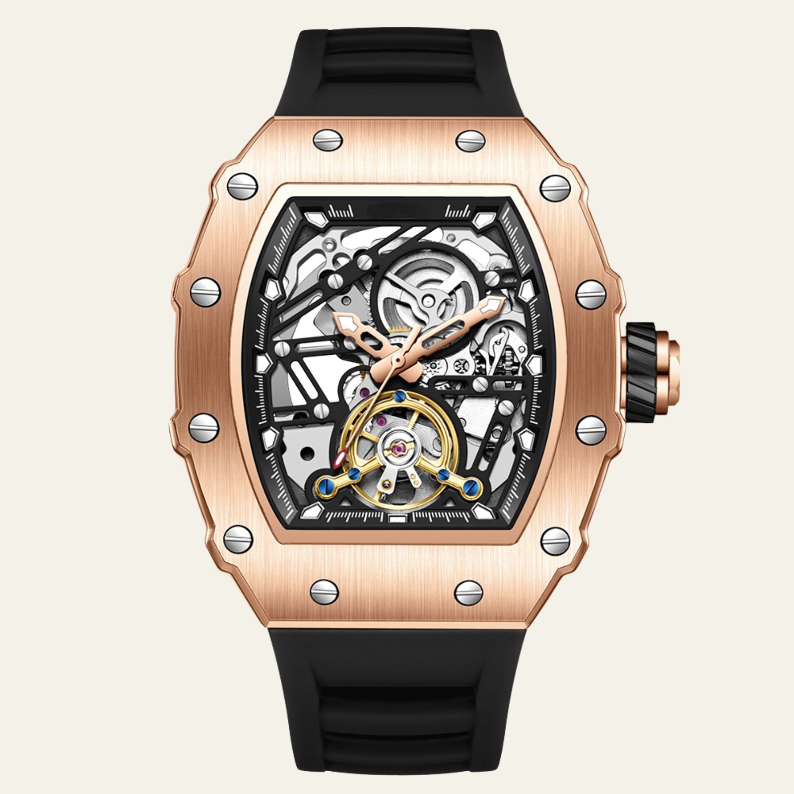 The Monaco Skeleton Automatic Watch