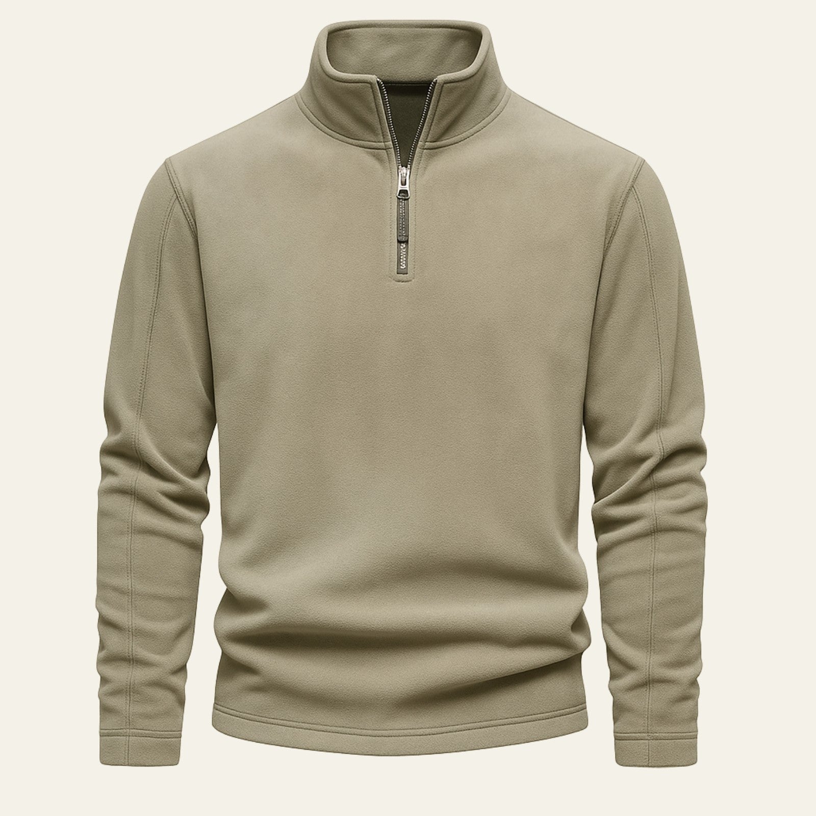 The Cannes Windbreaker Quarter Zip Sweater