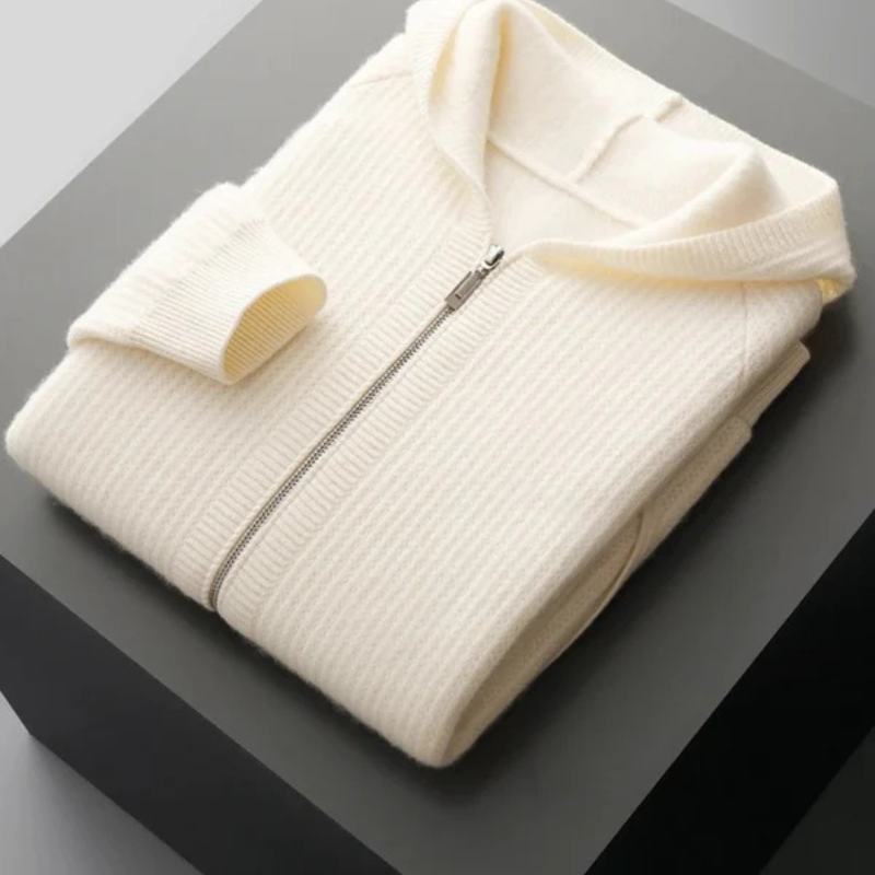 The Como Merino Zip Hoodie