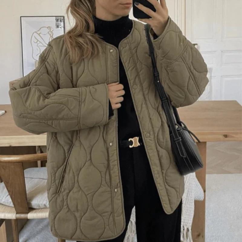 The Bordeaux Quilted Jacket