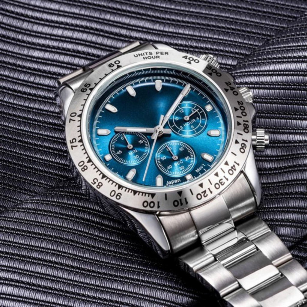 The Lucerne Stainless Steel Chronograph Watch