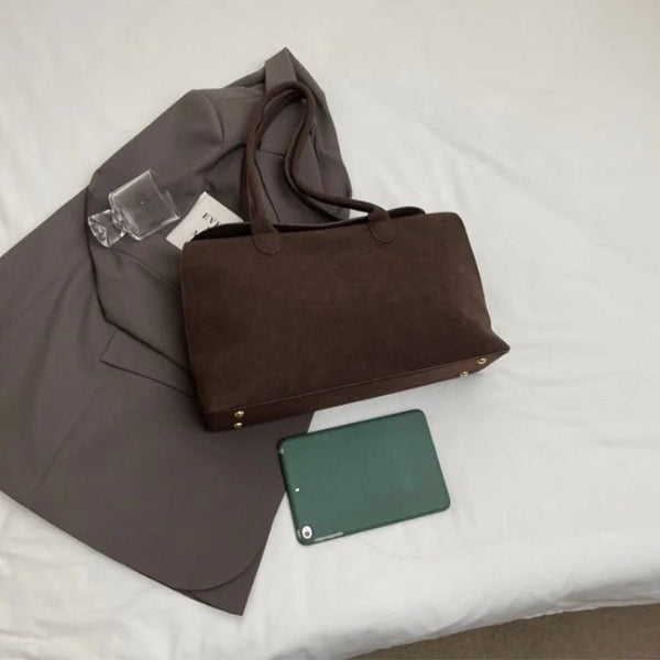 The Siena Suede Shoulder Bag