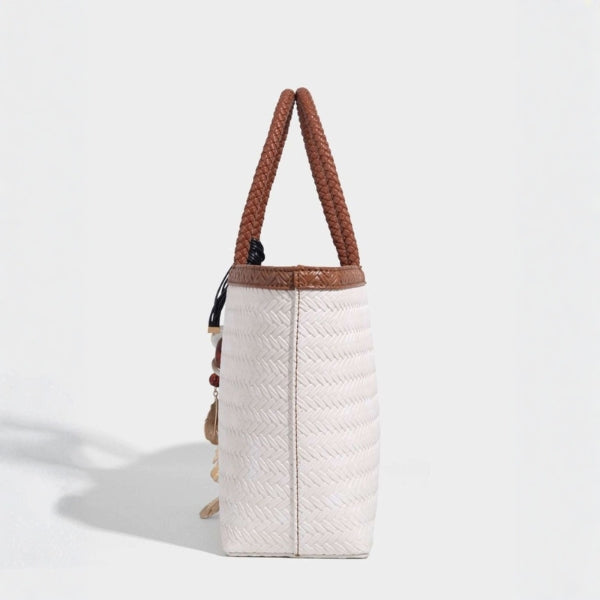 The Valencia Braided Tote Bag