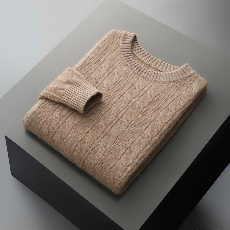 The Lucerne Merino Wool Cable Knit