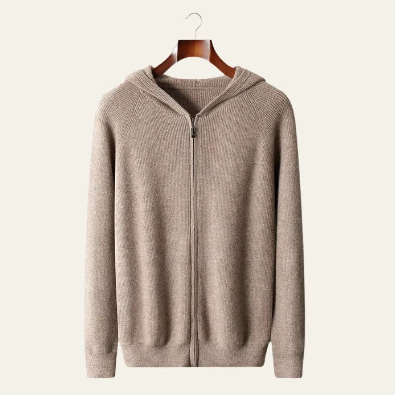 The Lucerne Merino Zip Hoodie