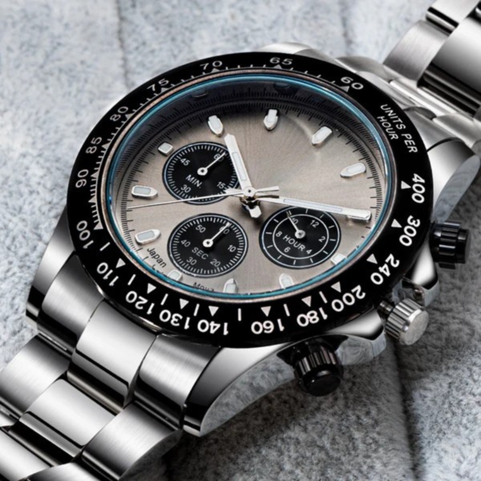The Lucerne Stainless Steel Chronograph Watch