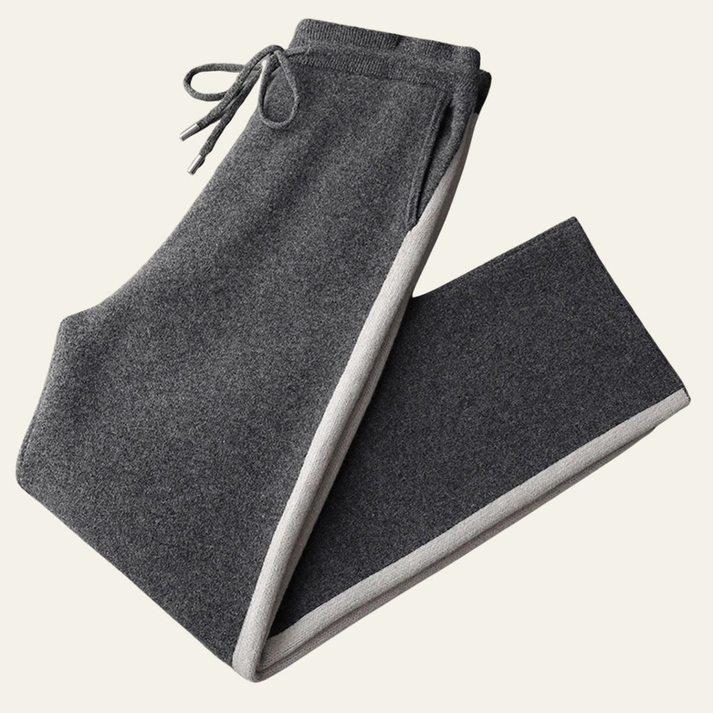 The Marseille Merino Wool Striped Straight-Leg Pant