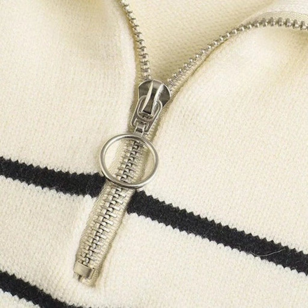 The Marseille Half Zip Knit