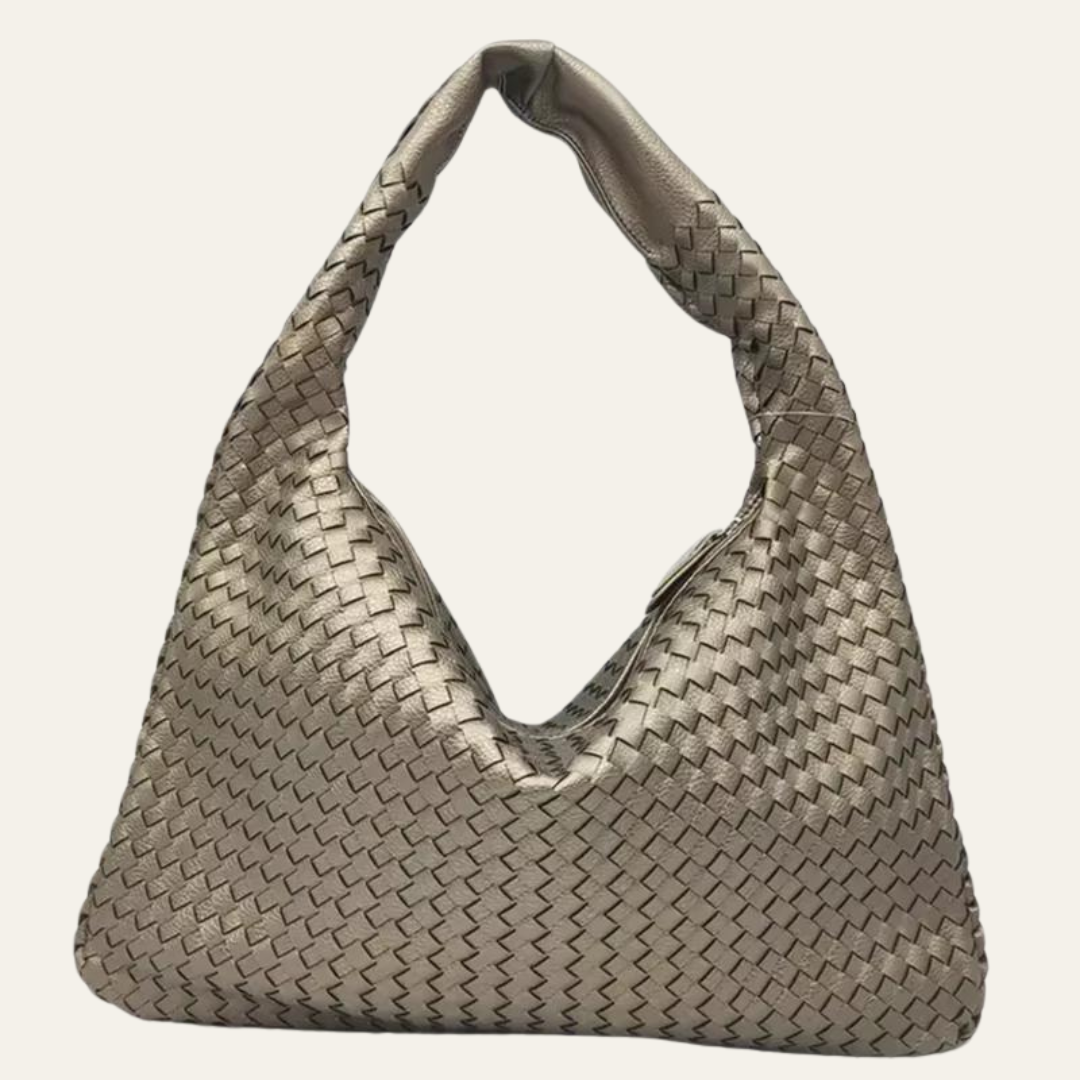 The Milan Woven Hobo Bag