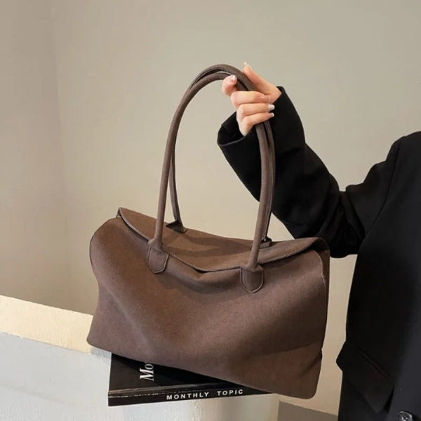 The Siena Suede Shoulder Bag