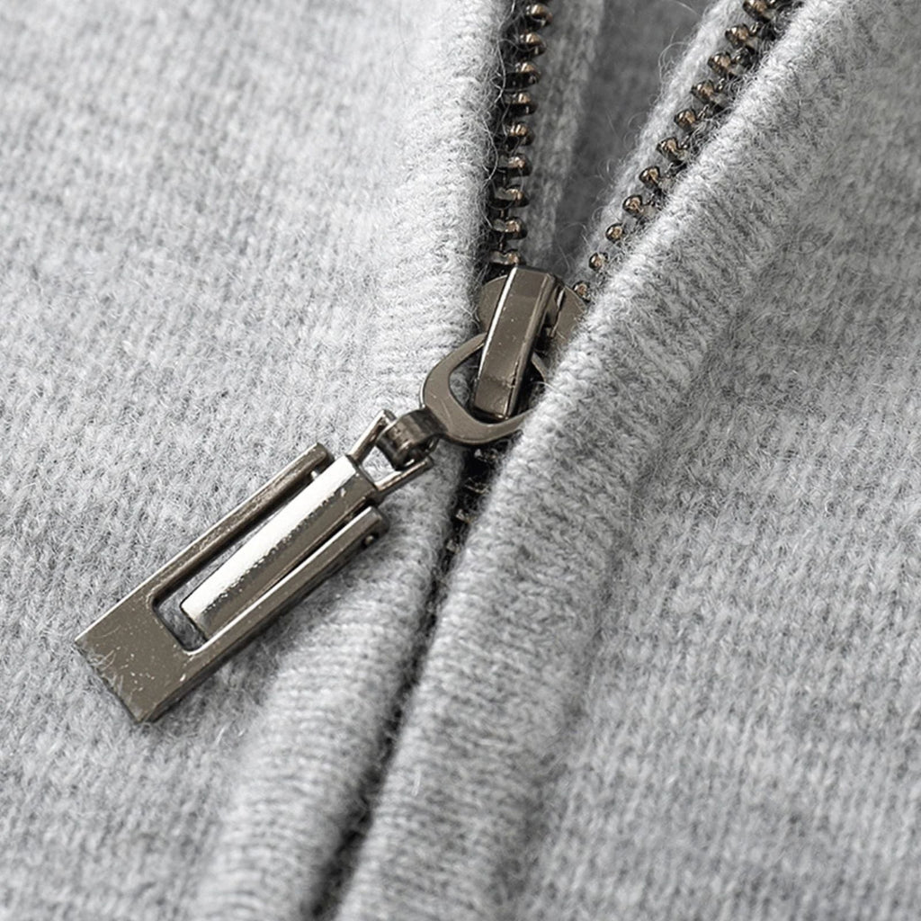 The Geneva Merino Wool Zip-Up Comfort Set