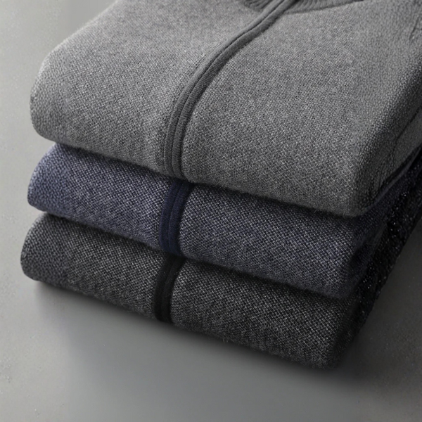 The Oslo Cashmere Zip Knit