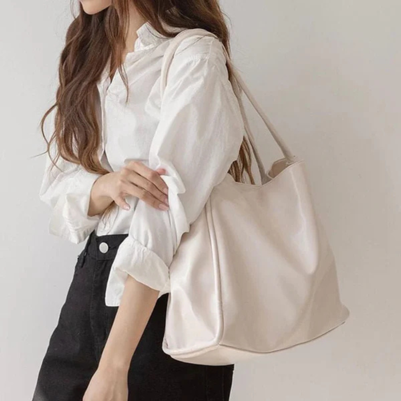 The Verona Vegan Leather Shopper Bag