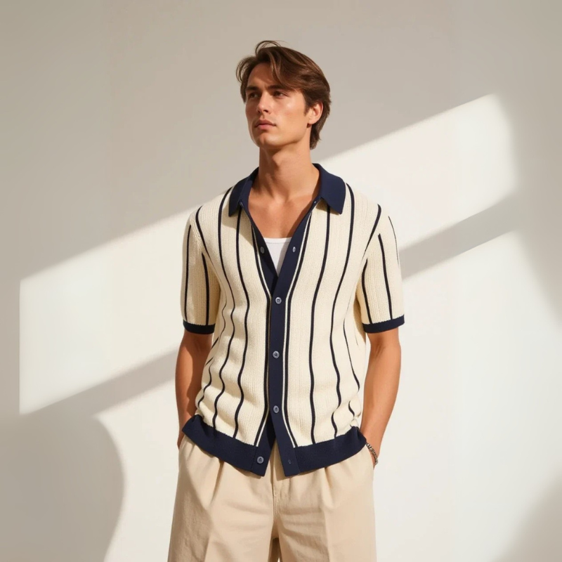 The Amalfi Cotton Knit Polo