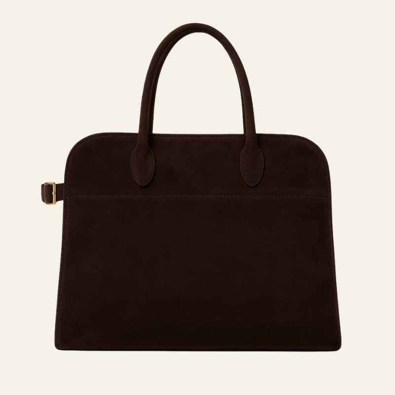 The Verona Suede Tote Bag