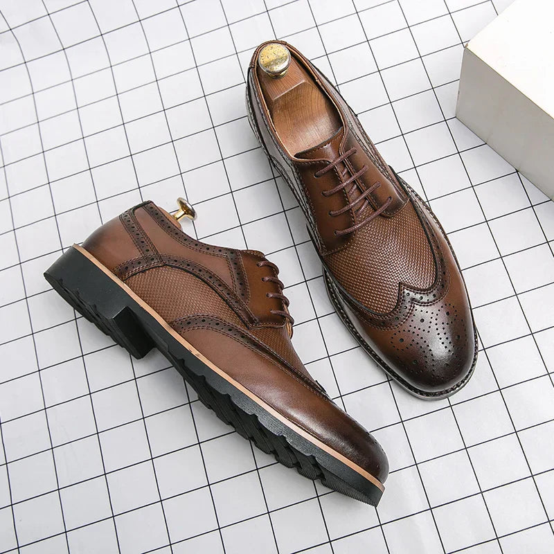 The Lucerne Leather Brogue