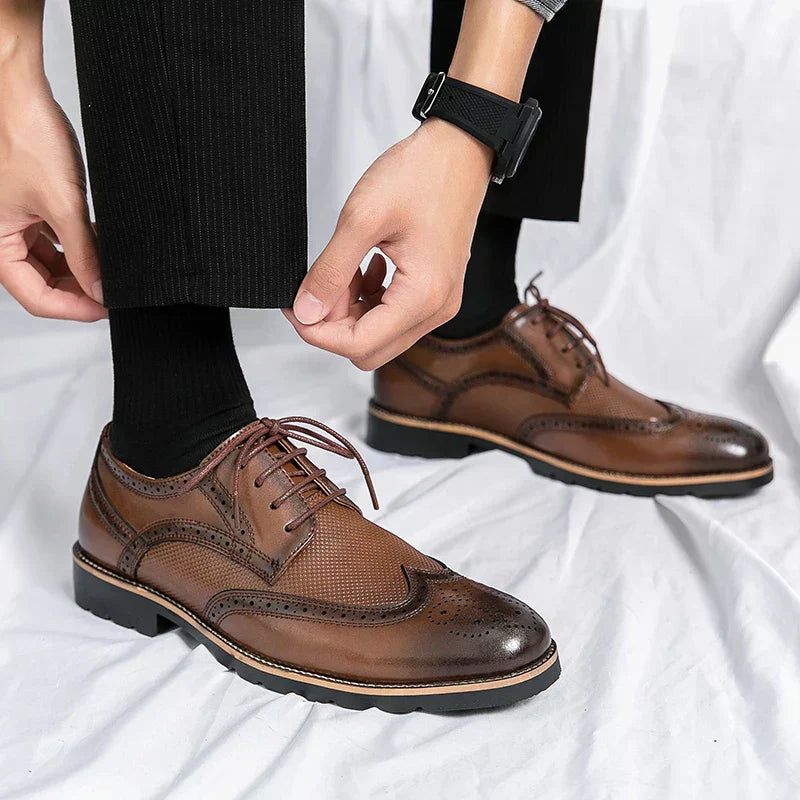 The Lucerne Leather Brogue