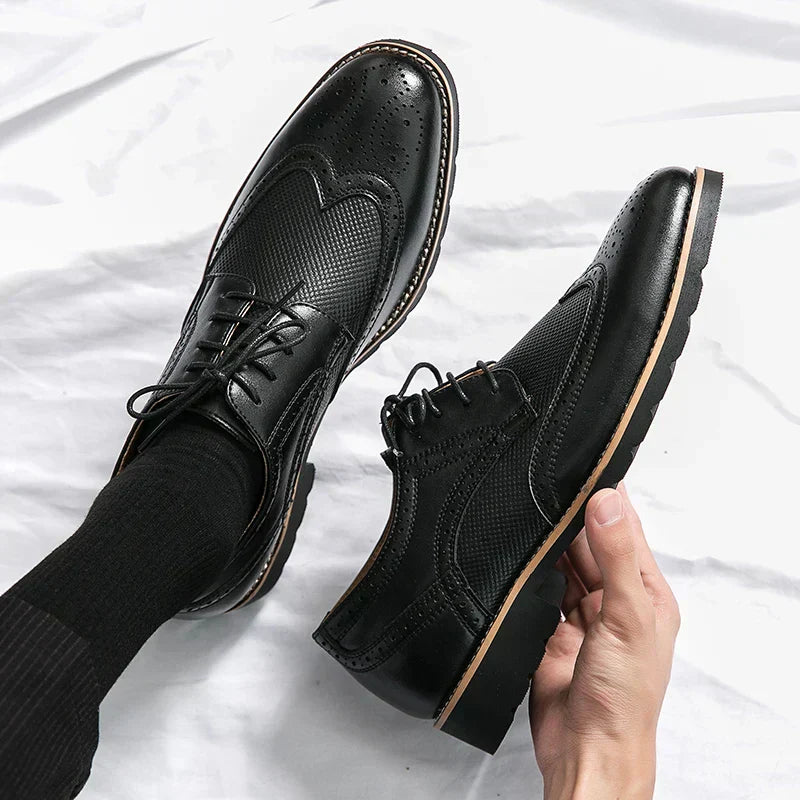 The Lucerne Leather Brogue