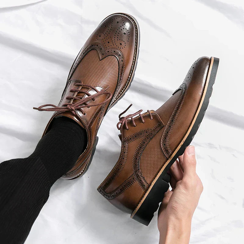 The Lucerne Leather Brogue