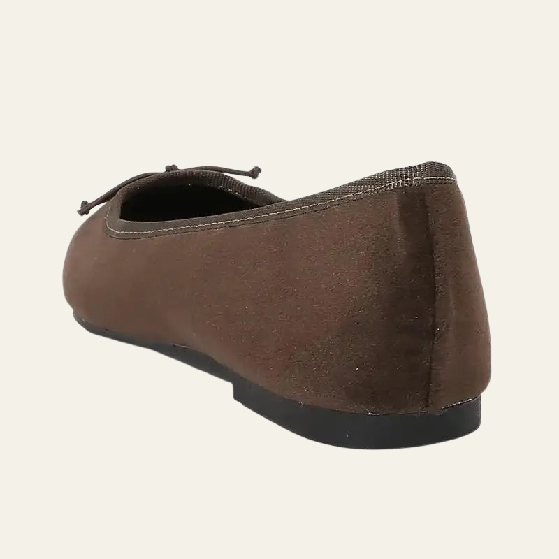 The Lucerne Suede Ballet Flat