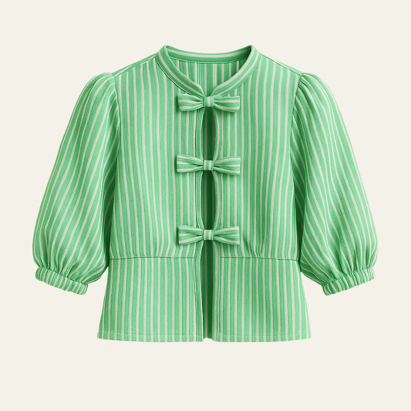 The Alba Serena Green Shirt
