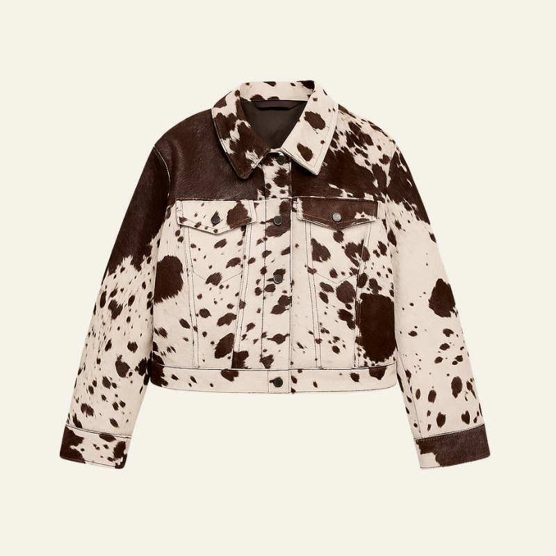 The Lisbon Haircalf Leather Jacket