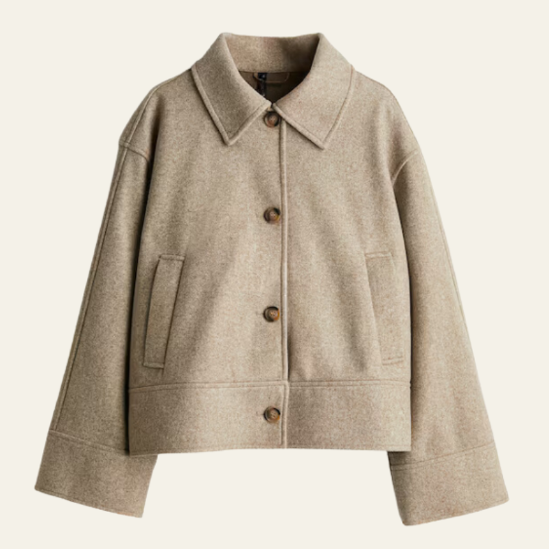 The Lucerne Wool Boxy Jacket