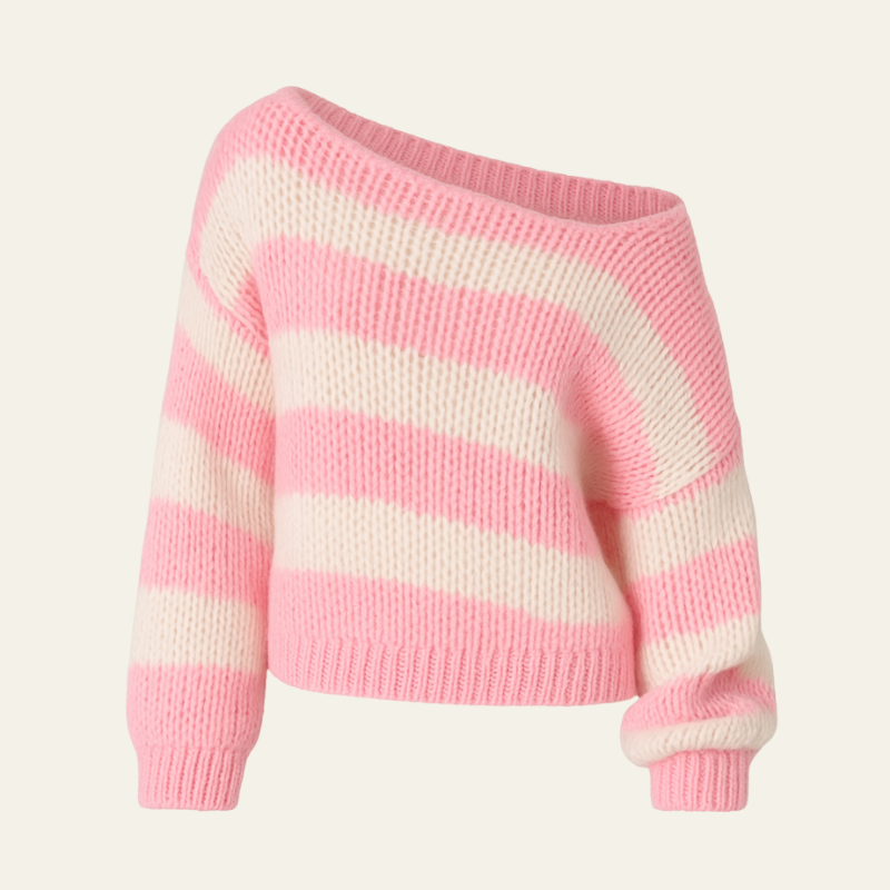 The Riviera Striped Knit Sweater