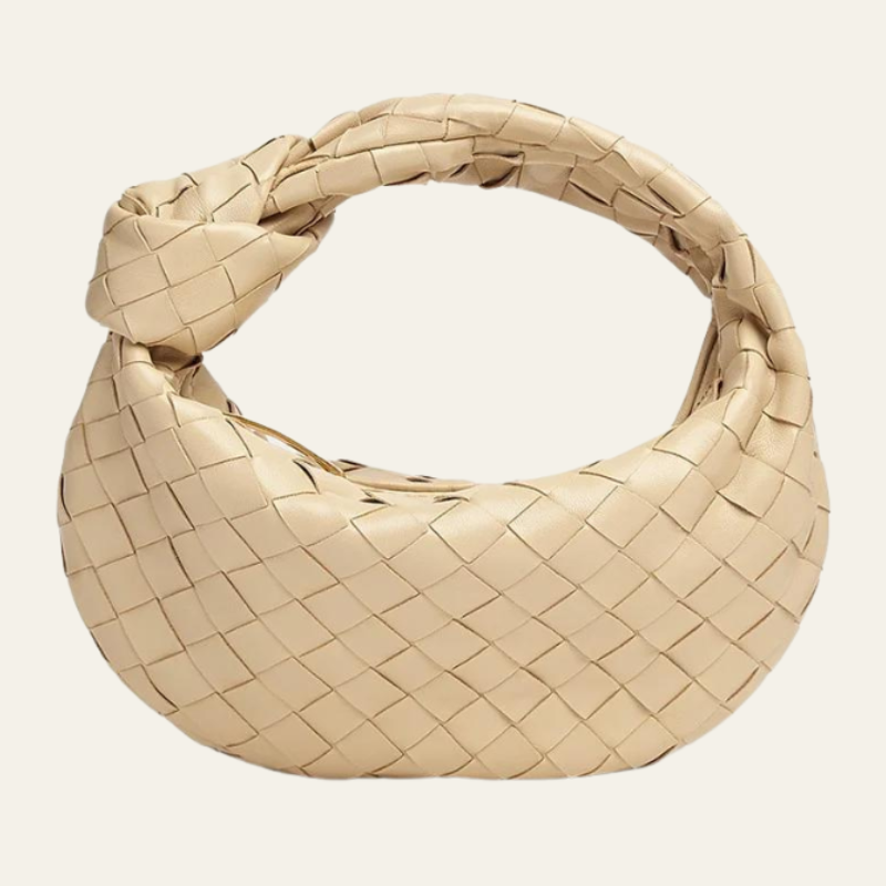 The Vienna Leather Woven Hobo Bag