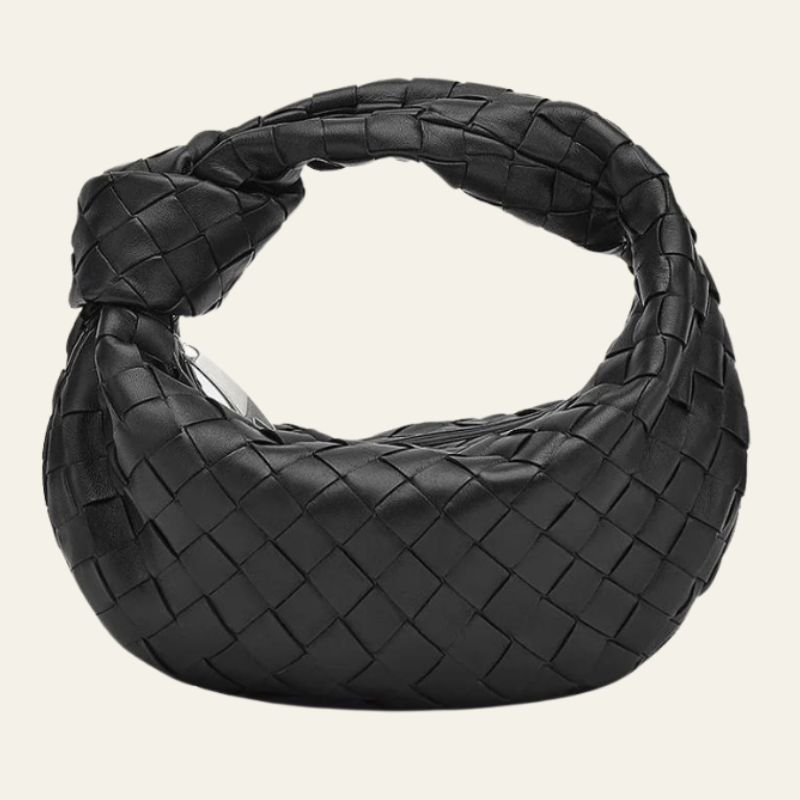 The Vienna Leather Woven Hobo Bag
